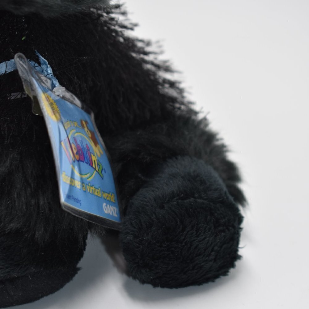 Ganz Webkinz HM191 Black Poodle Puppy Dog Stuffed Animal Plush Sealed Code - Picture 6 of 9